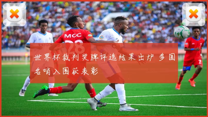 世界杯裁判奖牌评选结果出炉 多国名哨入围获表彰